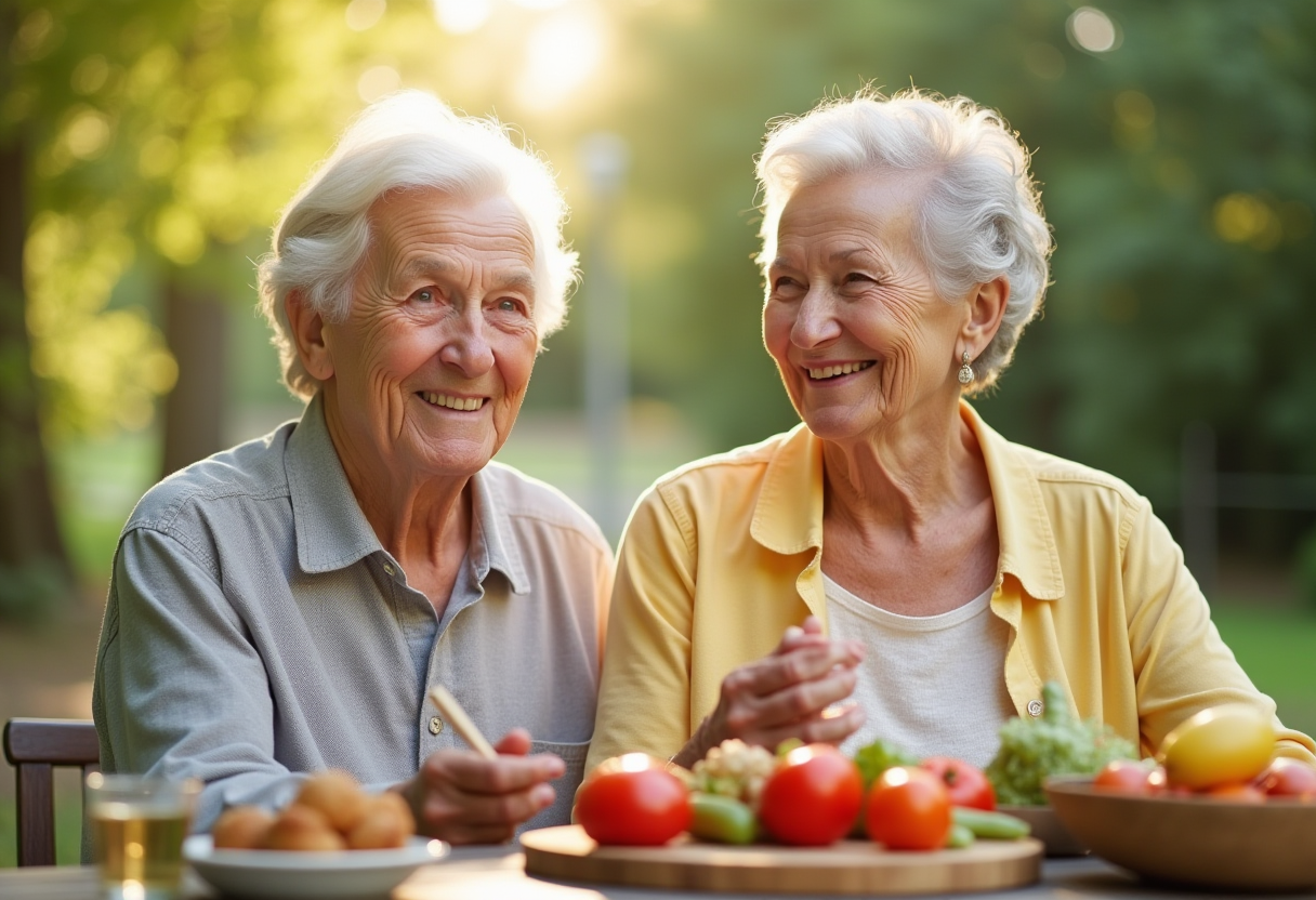 Колаж страв здорового харчування